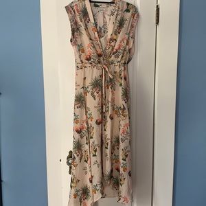 Johnny Was Floral Wrap Dress